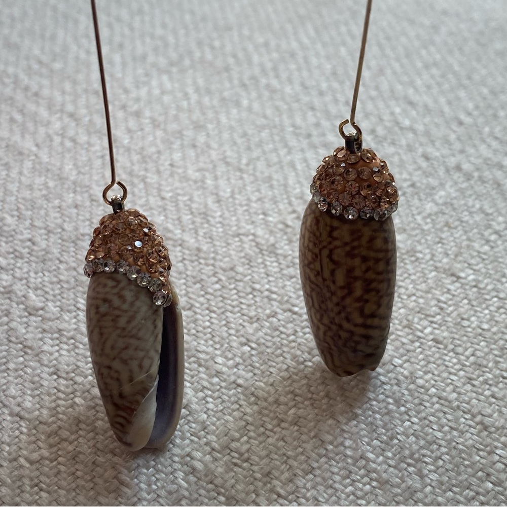 Seashell earrings - Picture 4 of 4